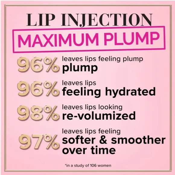 Too Faced Lip Injection Maximum Plump Lip Gloss - Travel Size - Picture 6 of 7